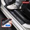 Car Carbon Fiber Threshold Protection Strip Door Decorative Sticker for Volvo S60 S90 XC40 XC60 XC90 V50 V60 V90 S40 S80L Car