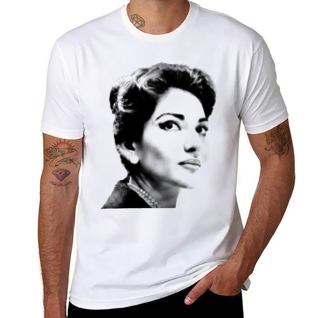 Maria Callas Tişört T Shirt Erkek Günlük Tişört