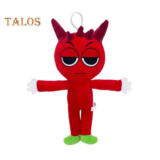 

Милые мягкие игрушки, плюшевые игровые персонажи, куклы для фанатов и друзей, красочные мягкие игрушки с героями мультфильмов красный