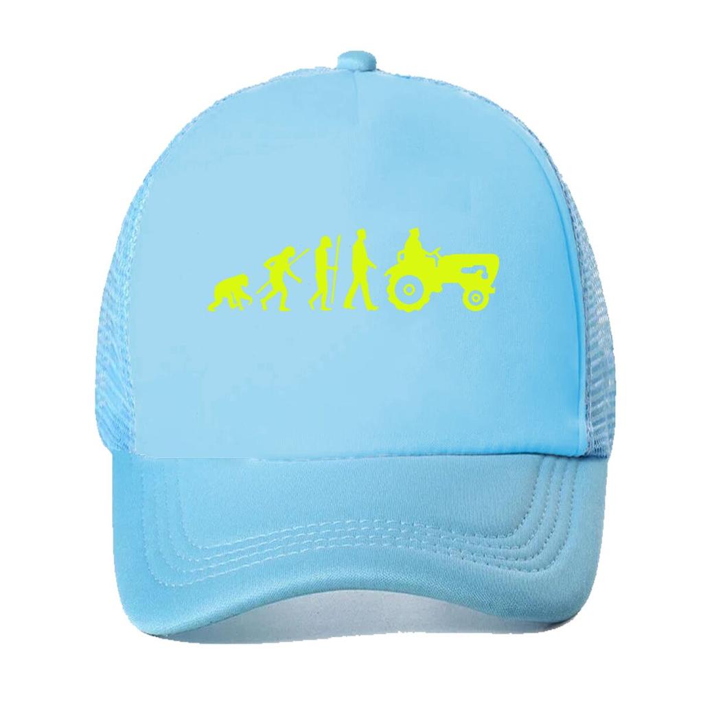 “Neon Evolution Retro, Pop Art Design” Mesh Baseball Cap
