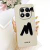 For Xiaomi Redmi Note 15 Pro+ 15Pro 5G Lucky Initial Letter Phone Case For Redmi Note 15 Pro Plus 5G Soft Silicone Case Bumper
