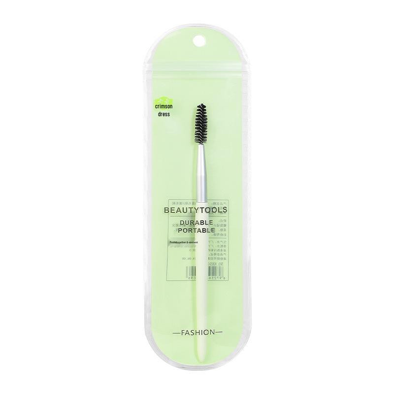 

Dual-Use Spiral Eyebrow & Eyelash Brush Comb with Curler - KK909