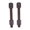 2Pcs Child Safety Strap Locks Baby Locks For Cabinets And Drawers Toilet Fridge,Adhesive Cabinet Drawer Door Latches-2 Style