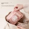 Travel Wash Makeup Storage Bag Double Zipper Storage Bag Sundries Storage Change Bag Portable Mesh ID Bag