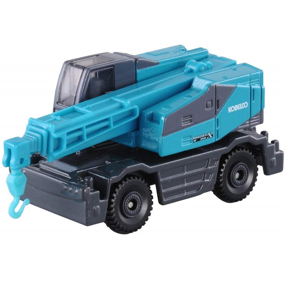 

Takara Tomy Tomica No. 073 Kobelco Rough Terrain Crane Panther X 250 (Boxed) Miniature Car Toy, Ages 3 and Up, Boxed, Meets Toy Safety Standards