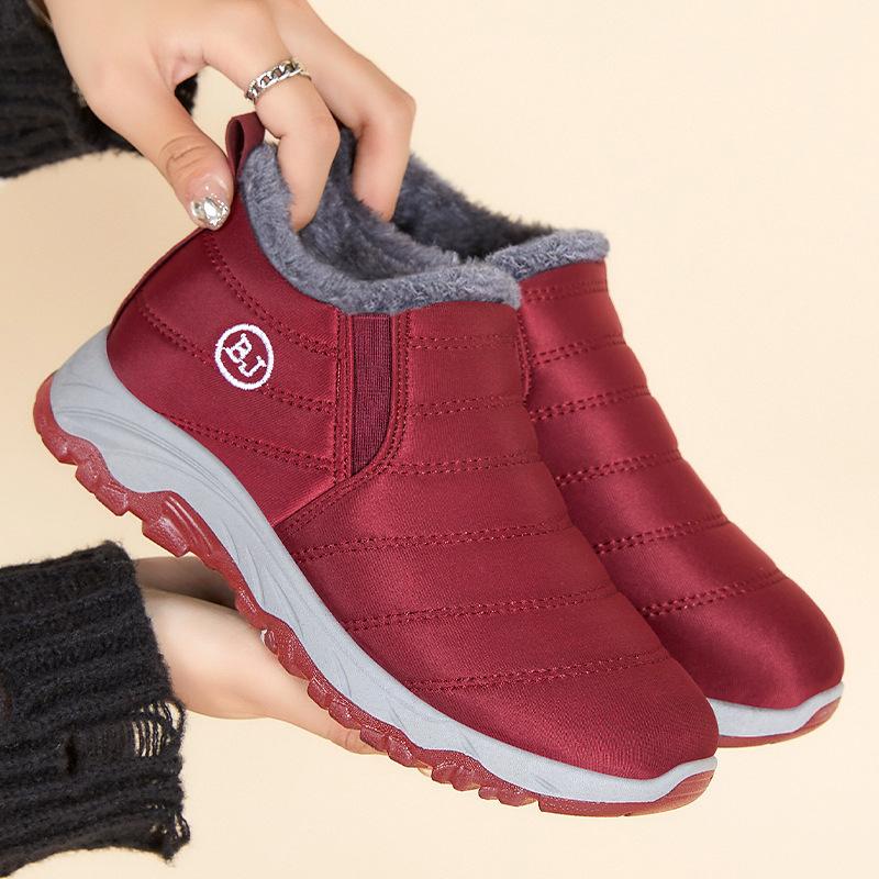Unisex's Shoes Winter Boots Couple Warm and Comfortable Snow Boots Middle-aged and Elderly Ankle Boots