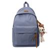 Casual Nylon Student Backpack With Pouch For High School And College Students