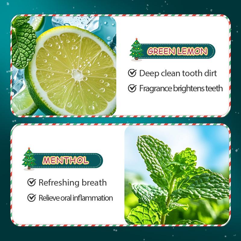 Christmas Probiotic Mouthwash Strip 10ml SADOER Lemon Mint Manufacturer