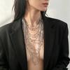 Trendy Beaded Layered Necklace for Women - Stylish, Unique Clavicle Chain & Elegant Choker