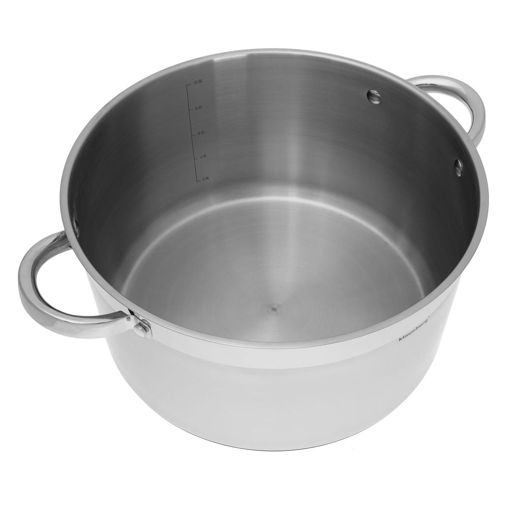 Steel pot 11.5L 30cm KLAUSBERG KB-7129