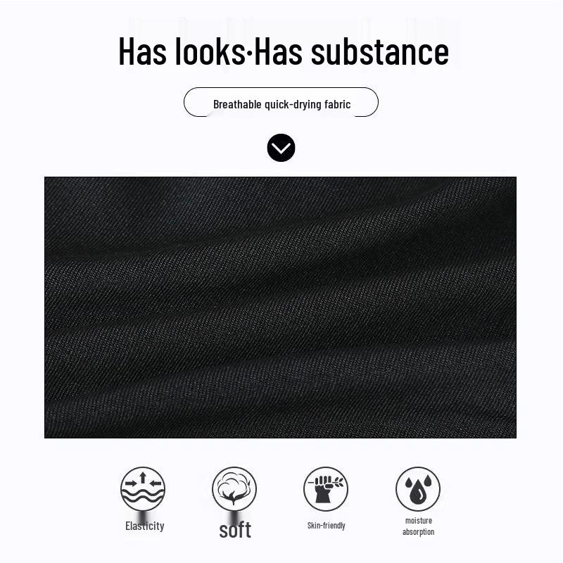 Men's Plus Size Quick-Dry Color Block Swim Trunks - Anti-Embarrassment Beach Boxer Briefs