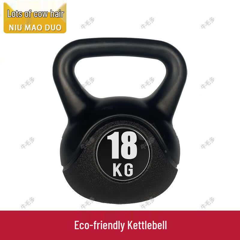 Eco-Friendly Solid Cast Iron Kettlebell for Home Gym