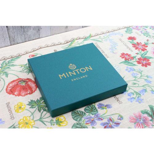 Castle Enterprise MINTON VICTORIA STRAWBERRY Cake Forks, Set of 5 (with Fabric Case), Made In Japan, Gift Packaging