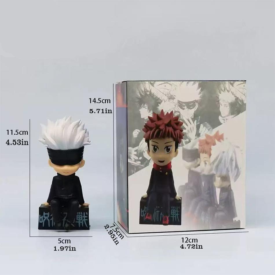 

Jujutsu Kaisen Figurine Satoru Gojo Itadori Yuji Action Figurine Movable Collection Fushiguro Megumi Geto Suguru Figurine Model Toys