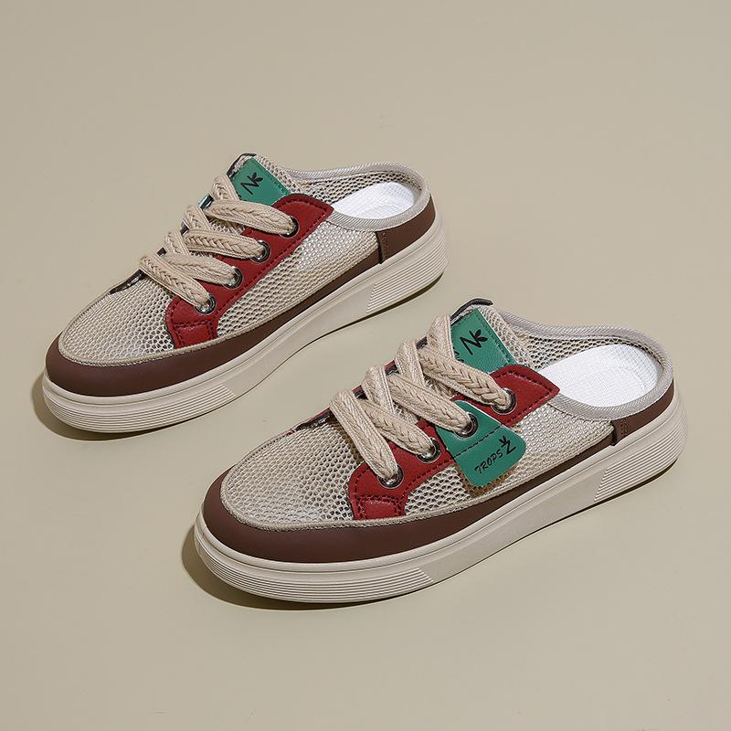 Women's Shoes New Spring Leather Casual Board Shoes with Skirts Versatile and Not Tired Feet Soft-soled Sports Shoes