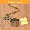 Harry Potter Vintage Copper Owl With Acceptance Letter Pendant Locket Necklace For Gothic Fashion Fans