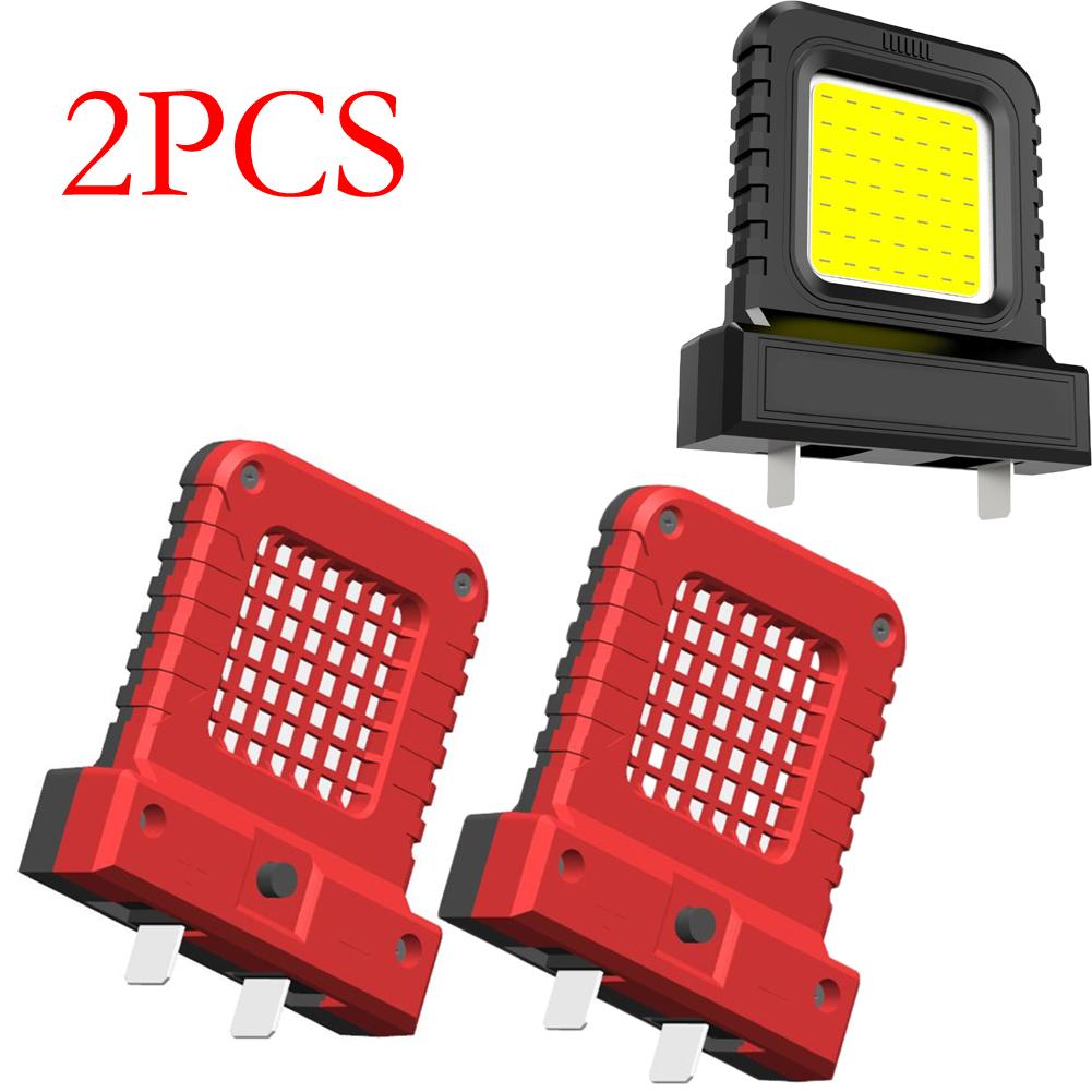 Set of 2 14W LED Portable Work Light Lantern for 21V Battery Compatible Models