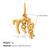 Luxury Zodiac Diamond Necklace Pendant – High-End Elegance In European & American Niche Design