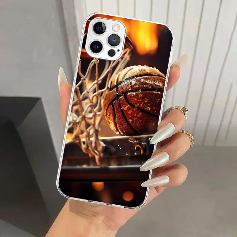 

Чехол для телефона с принтом «Баскетбольное кольцо» для iPhone 16 15 14 13 12 Mini 11 Pro Max 16E X XS XR 7 Plus 8 SE 2020 Мягкий чехол-накладка iPhone 7(8)SE