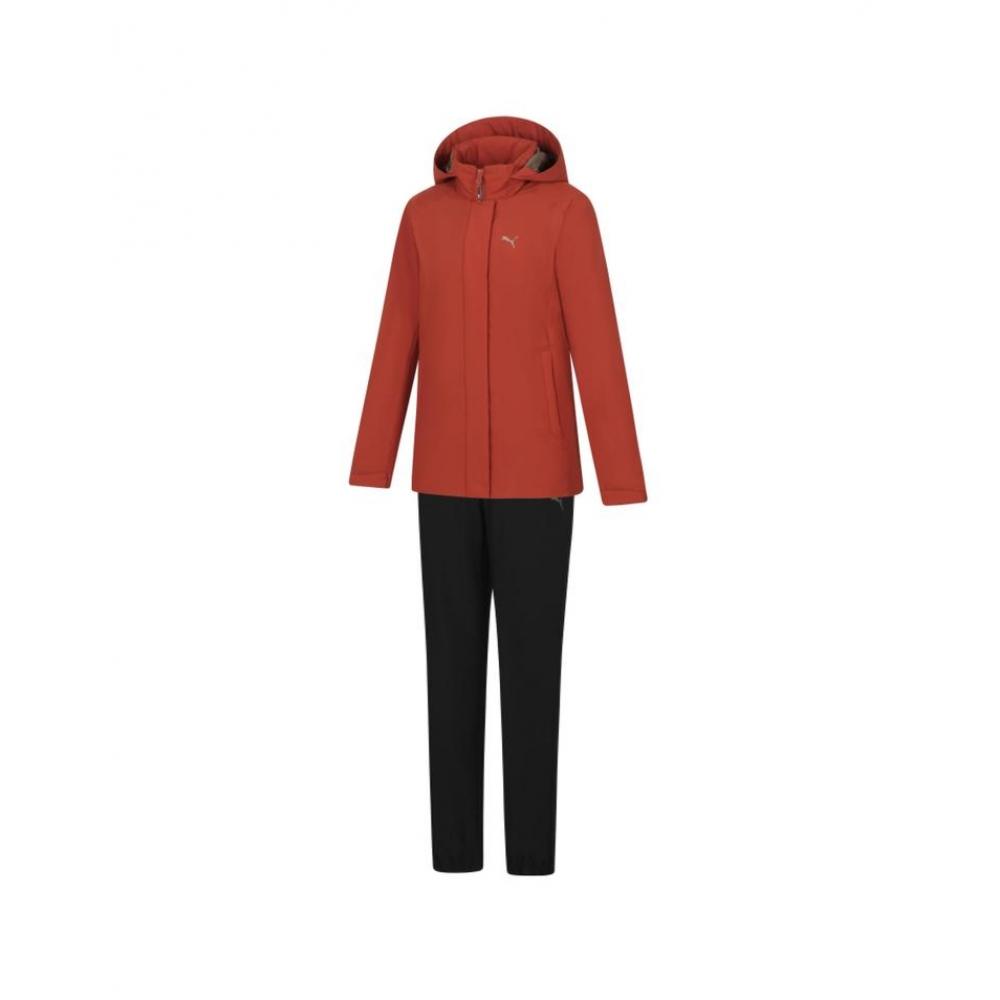 

Puma Sports 22 Q3 1 Padded Tracksuit 2 Piece Women Set Red PSFY2EM0600090