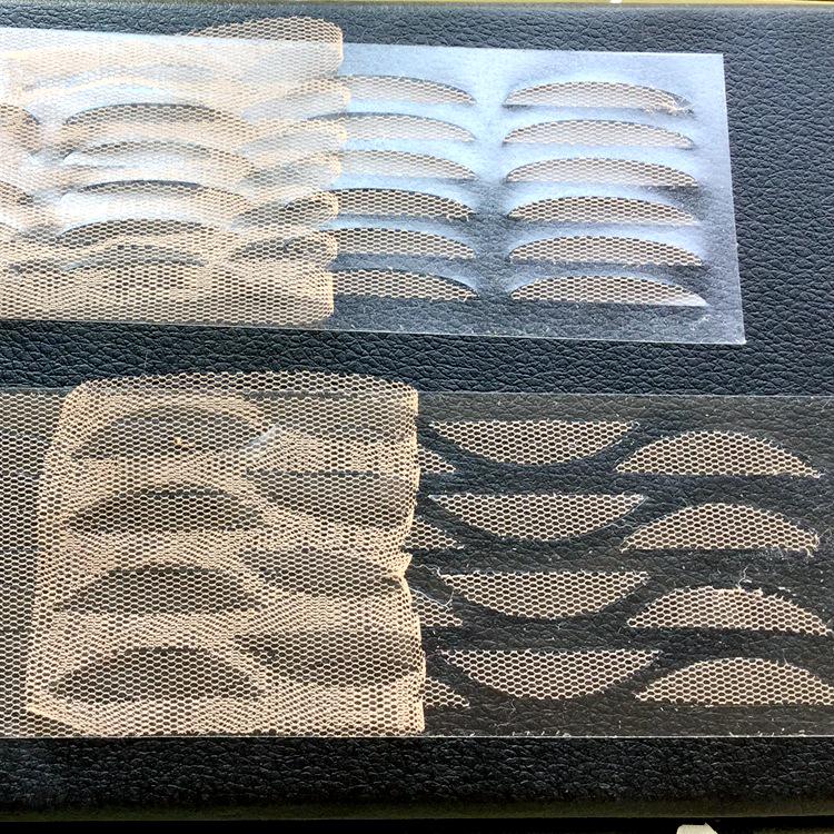 Lace Mesh Double Eyelid Stickers - 24 Beautiful Eye Stickers
