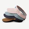 Sun Adjustable Elegant Hat For Women Trendy Embroidered Letter Visor Cap