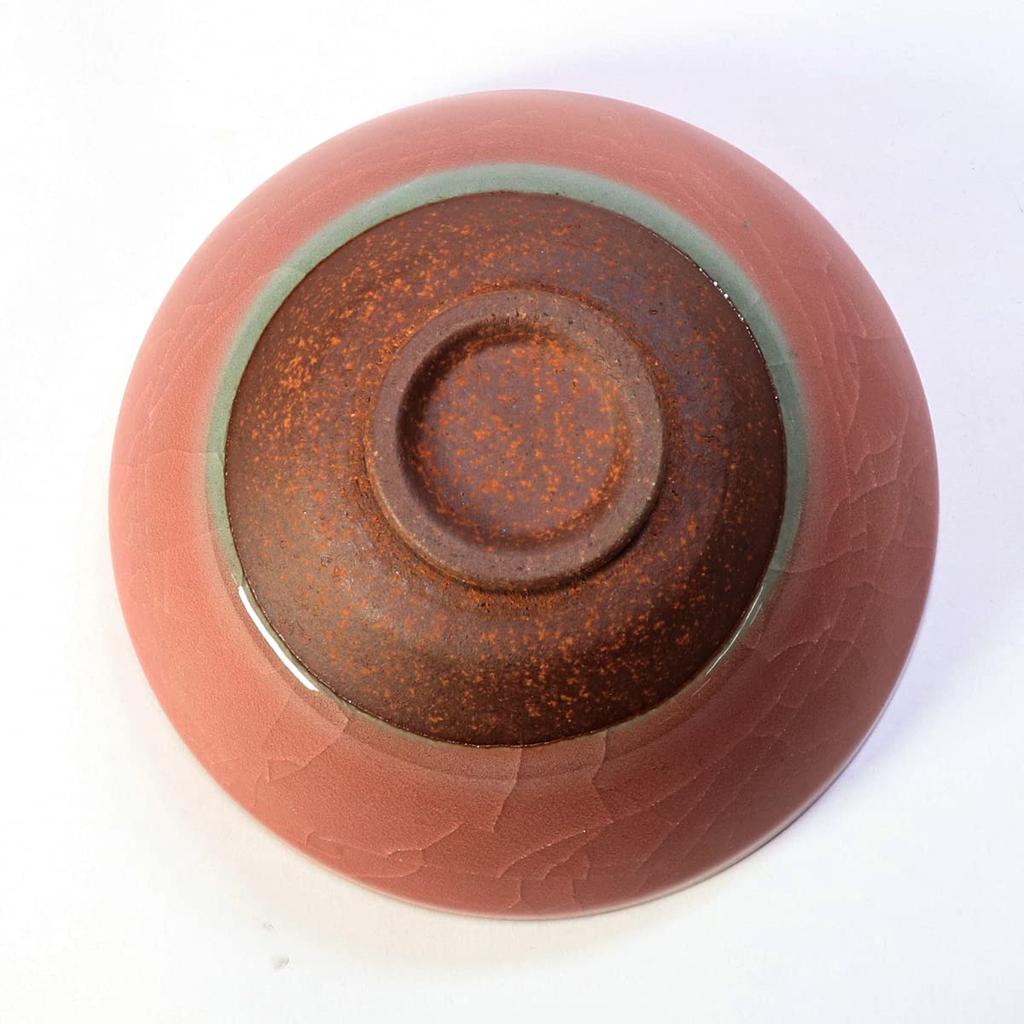 Matcha Bowl Tortoise Shell Pink Matcha Bowl a Ball X Japanese Commercial (in Box) [13 6.3cm] [Restaurant, Inn, Tableware, Restaurant, Use, Tableware,