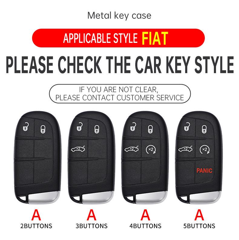 Fiat Viaggio Feiyue Zhiyue Key Case Metal Protective Shell