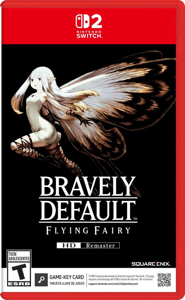Bravely Default Flying Fairy HD Remaster North Switch 2 (Import America) – (Game-Key Card)