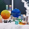 6 Farben/Set Perlmuttpulver Harzpigment Glimmer Mineralpulver Farbstoff DIY Epoxidharz Schmuckherstellung Nagelkunst Dekor Make-up