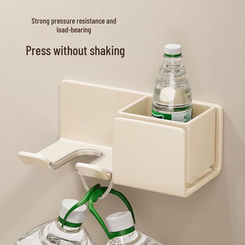 GOWKE Wall-Mounted No-Drill Hair Dryer Holder