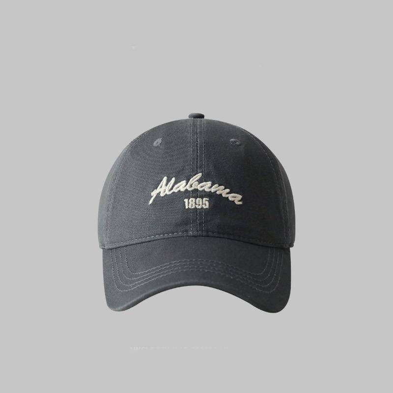 Bent brim cap men's and women's pure cotton outdoor sports hat pure cotton student couple versatile soft top baseball cap