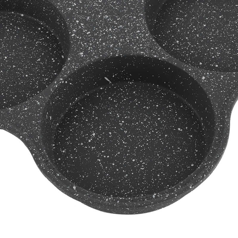 Non-Stick Aluminum 4-Hole Pancake Pan Omelet Eggs Pan Frying Pot Breakfast Maker Kitchen Utensil