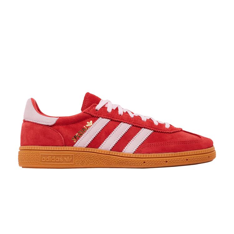 adidas Handball Spezial Bright Red Clear Pink (Women s) 36.5