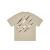 Ripped Tri T-Shirt Stoney Grey Unisex Tops P28TS024