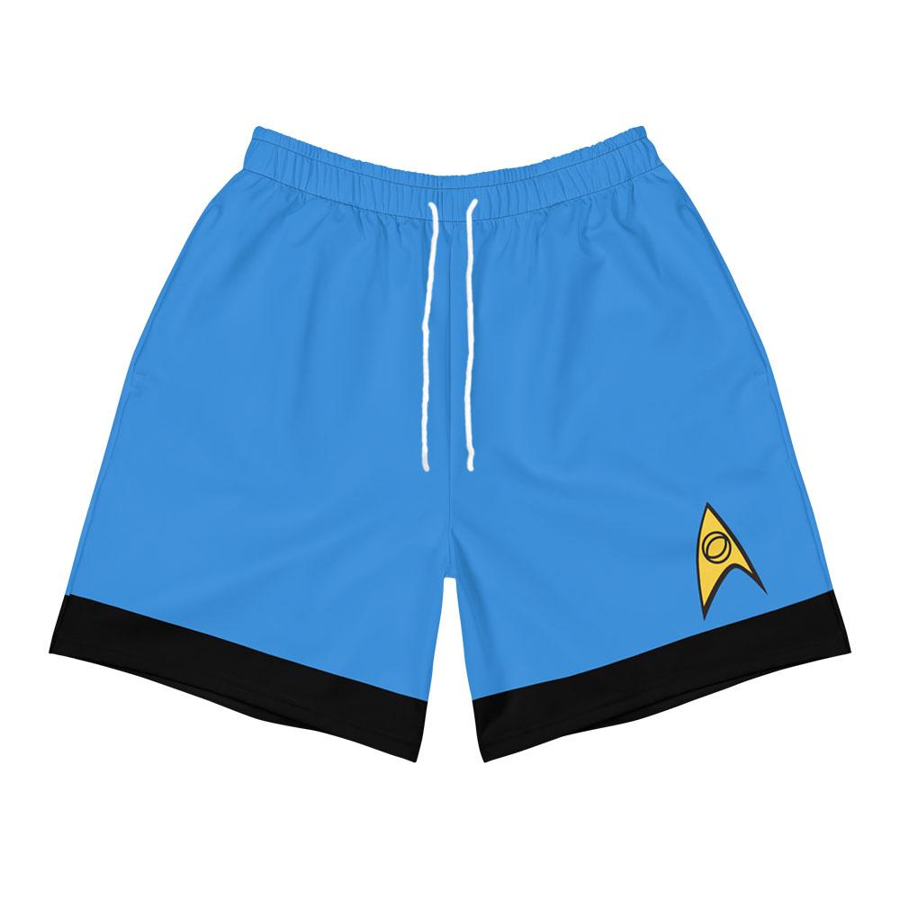 

Star Trek Science Uniform Adult Shorts Summer Loose Fashion 3D Printing Half Pants Casual Soft Unisex Streetwear Men S