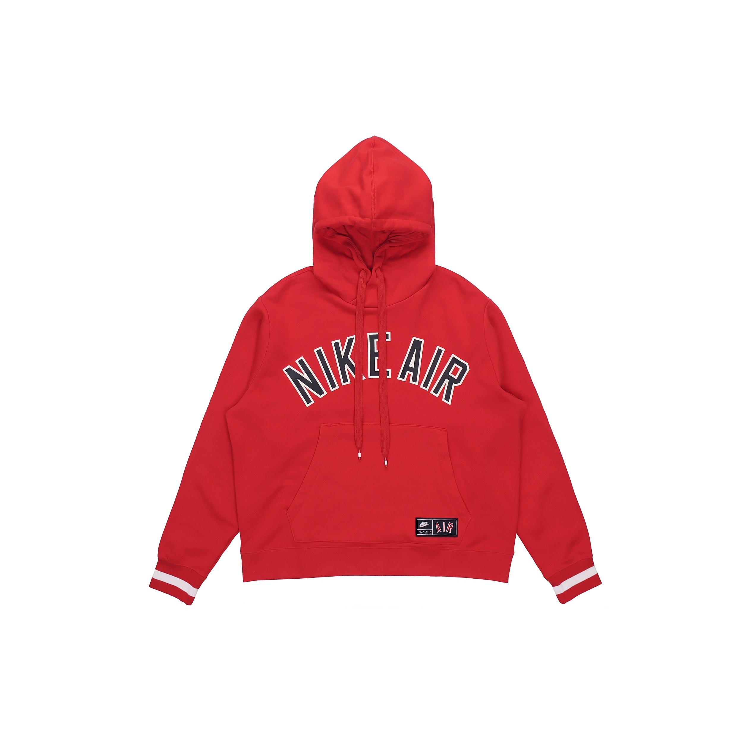 Nike AS Men s Sportswear Air PO FL University Red Hoodie AR1818-657 XL