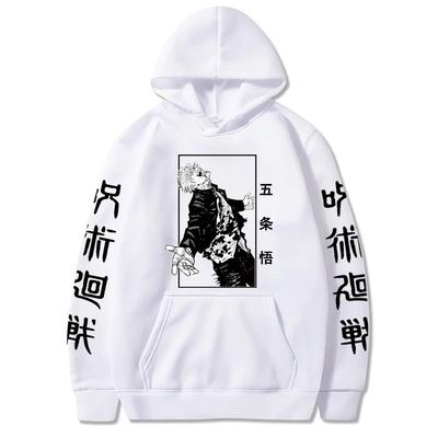 Rasande Satoru Gojo Herr Hoodie Höst Vinter Casual Sweatshirt Herr Dam Mode Märkesdesign Pullover Herr Huvtröjor
