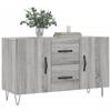 Aparador Sonoma Cinza 100x36x60 cm Aglomerado