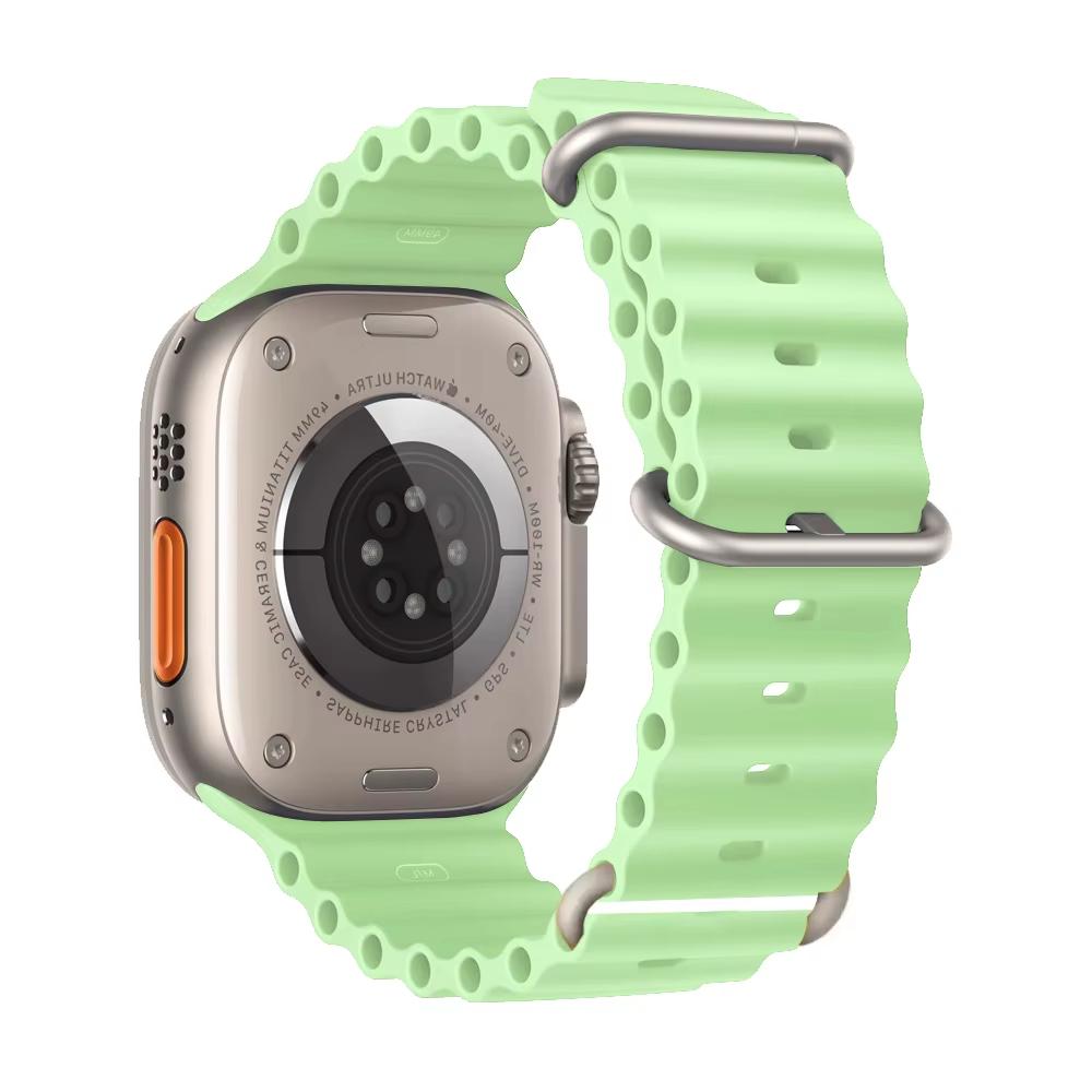 Ocean Strap for Apple Watch Ultra 3 2 Band 49mm 44mm 40mm 45mm 41mm 42mm Silicone Correa Bracelet iWatch Series 7 6 Se 8 9 10 11