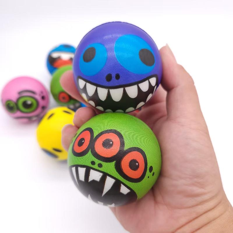 Bai Fen Bai Toys Boys Toys 6Pcs Stress Rlief Balls Funny Squeeze Party Favors Gifts For Regalos Cumpleaños Niños Para Invitados Kids Girls