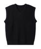 ALVINCLO [De Luxe] Oversized V-Neck Hacci Knit Vest Dlx1508 (5 Colors)