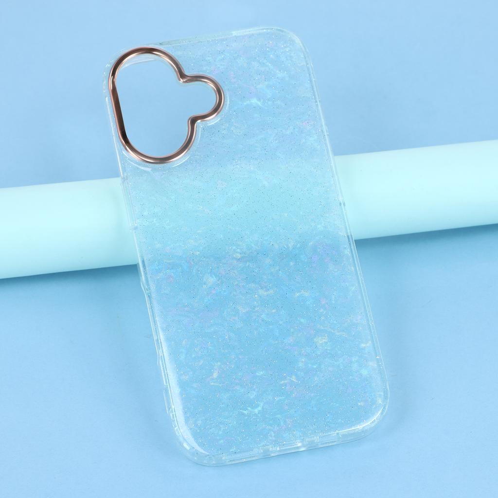 For iPhone 17 Case IMD Shell Pattern PC + TPU Phone Cover
