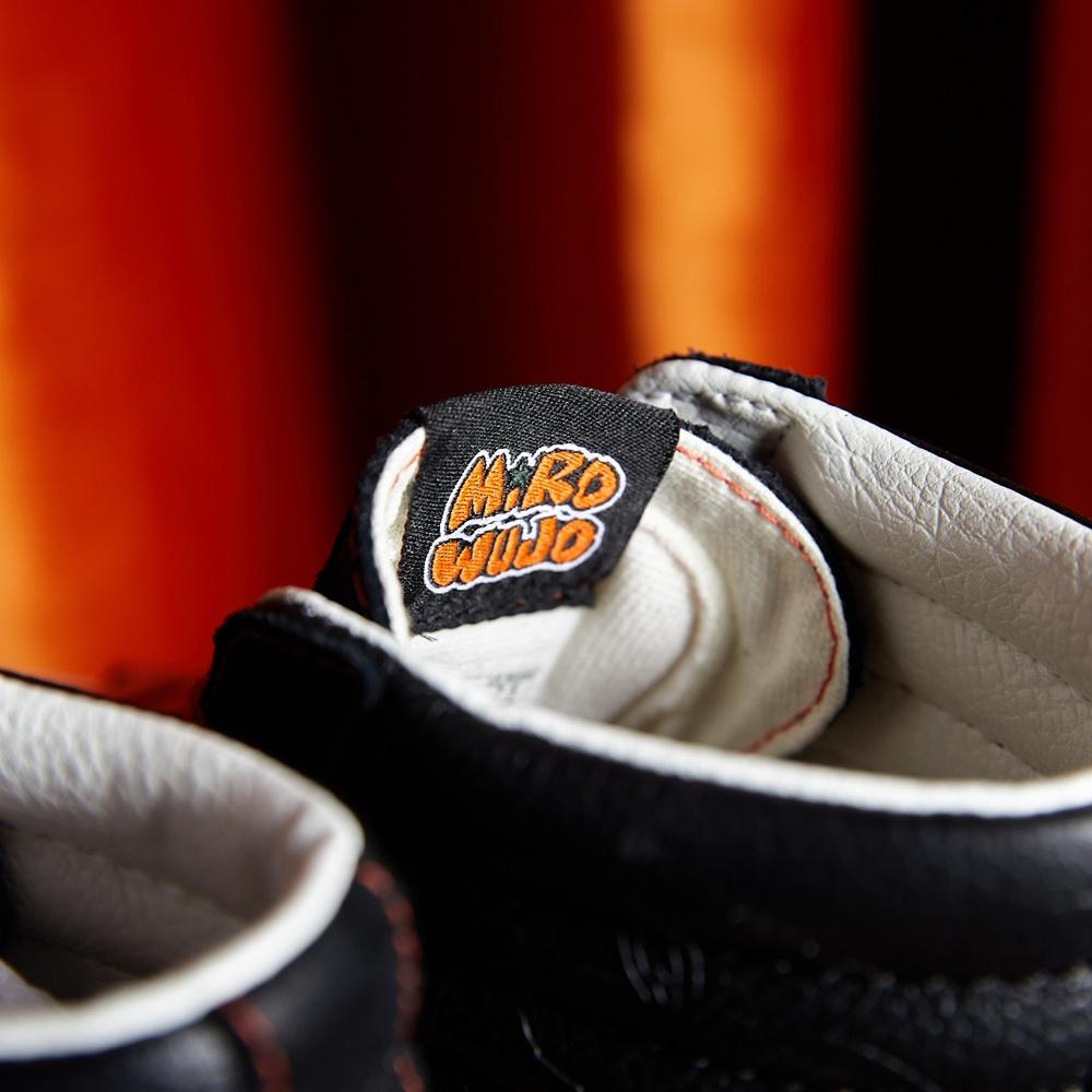 Vans Miro&Wujo X  SK8 Rabbit Year Limited High-Top Skate Shoes Unisex Sneakers Black Orange VN0A4BVTY8J