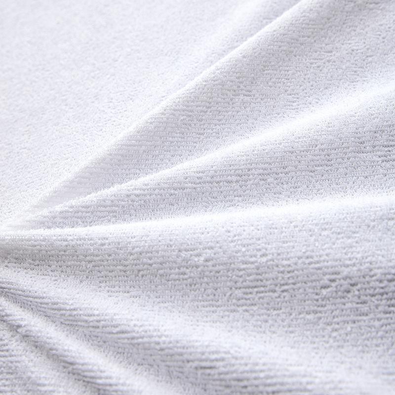 Cotton Terry Cloth Solid Color Waterproof Bed Hat Diaper Dustproof Bedspread Mattress Cover