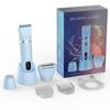 3-in-1 Electric Shaver Epilator with Digital Display Unisex Trimmer for Intimate Area Underarm Leg Hair Safe Precise Versatile