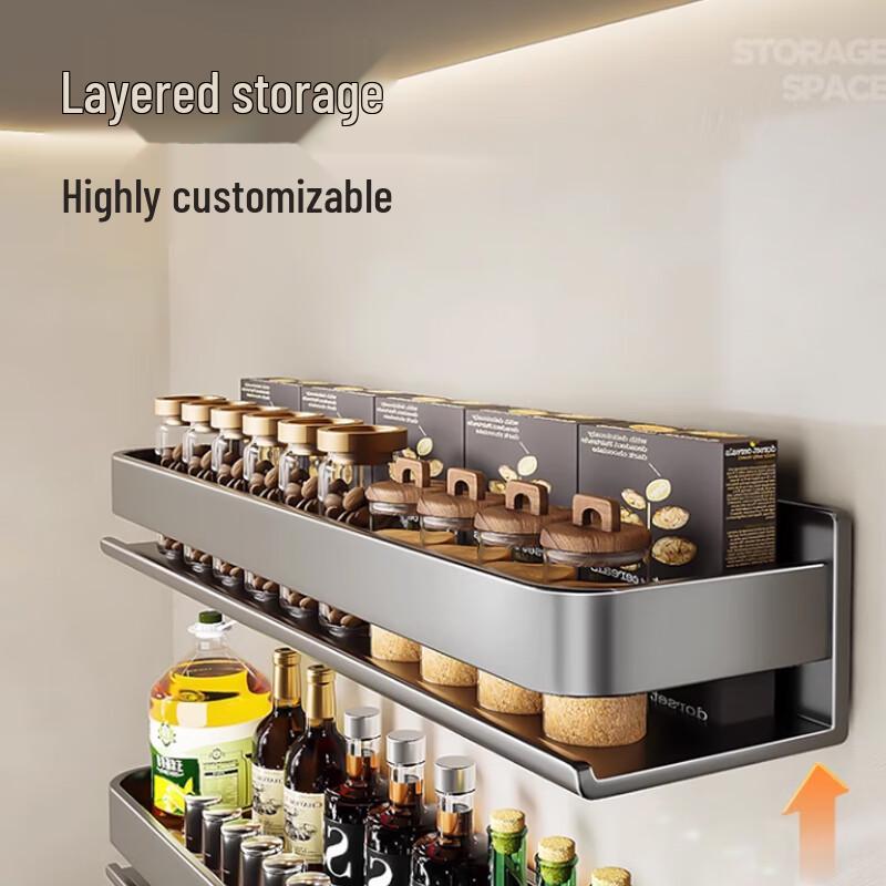 Yunshuang Kitchen Spice Storage Rack Organizer