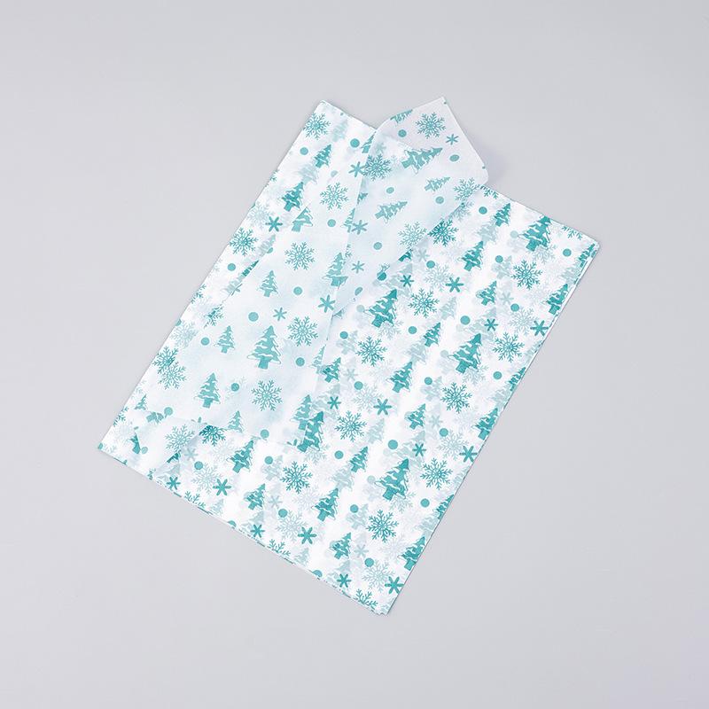 

Christmas Stocking Paper Brand New Christmas Tissue Paper Snowflake Pattern Paper Flat Folded For Festival Decor Party Decor New