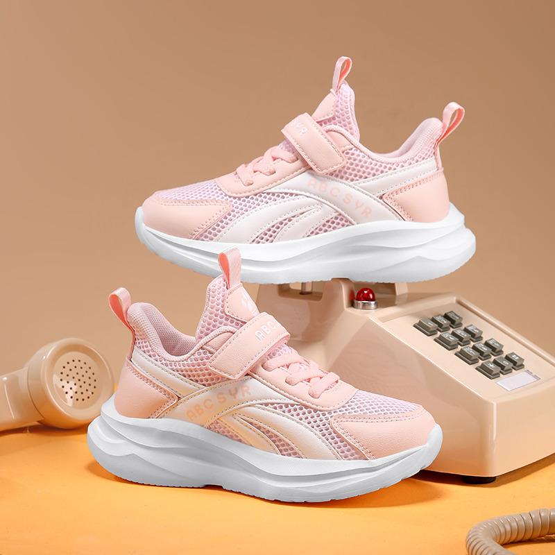 New Fashion Summer Sneakers for Children Breathable Mesh Kids Sports Shoes Size 29-39 Platform Children's Running Shoes For Girl
