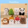 Cartoon Animal Plush Toys Fox Stuffed Dolls Zoo Souvenir Kids Birthday Gift